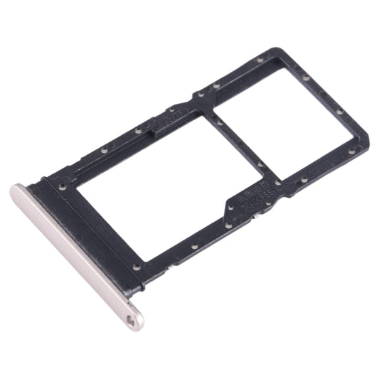 For Honor X7a SIM + SIM / Micro SD Card Tray (Gold) by buy2fix