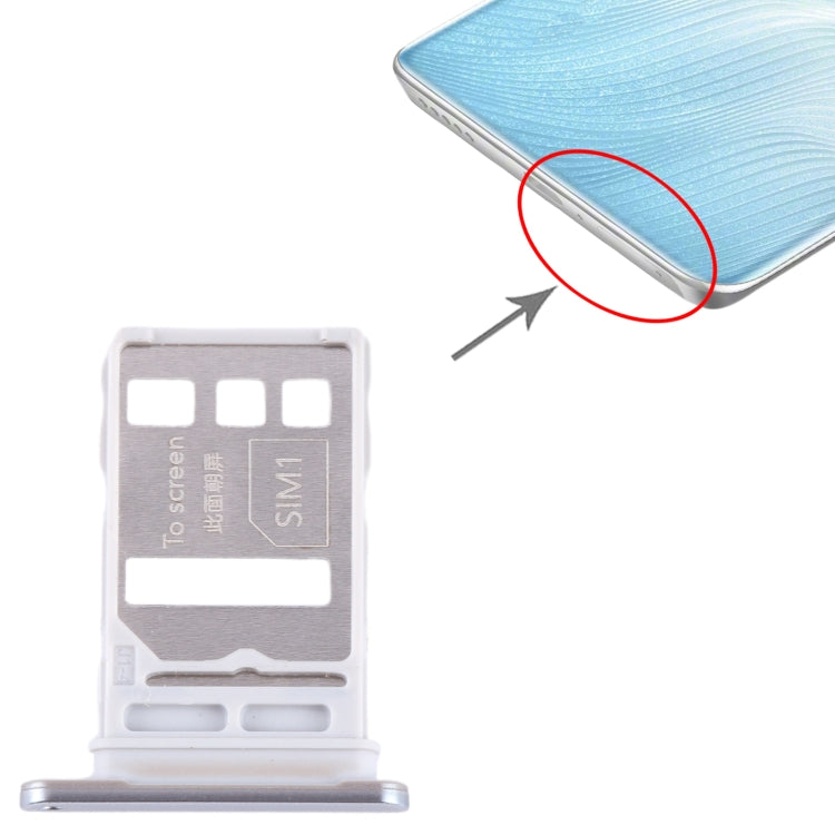 For Honor 80 GT SIM + SIM Card Tray (Silver) by buy2fix