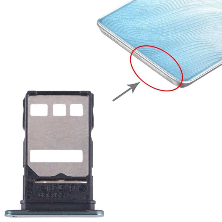 For Honor 80 SE SIM Card Tray (Green) by buy2fix