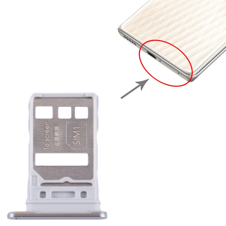 For Honor 80 Pro SIM + SIM Card Tray (Gold) by buy2fix