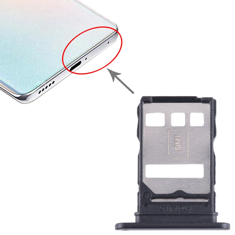 For Honor X40 GT SIM Card Tray (Black) by buy2fix
