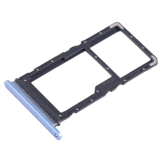 For Honor X6 SIM + SIM / Micro SD Card Tray (Blue) by buy2fix