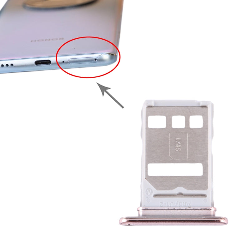 For Honor Magic4 Lite SIM Card Tray (Gold) by buy2fix