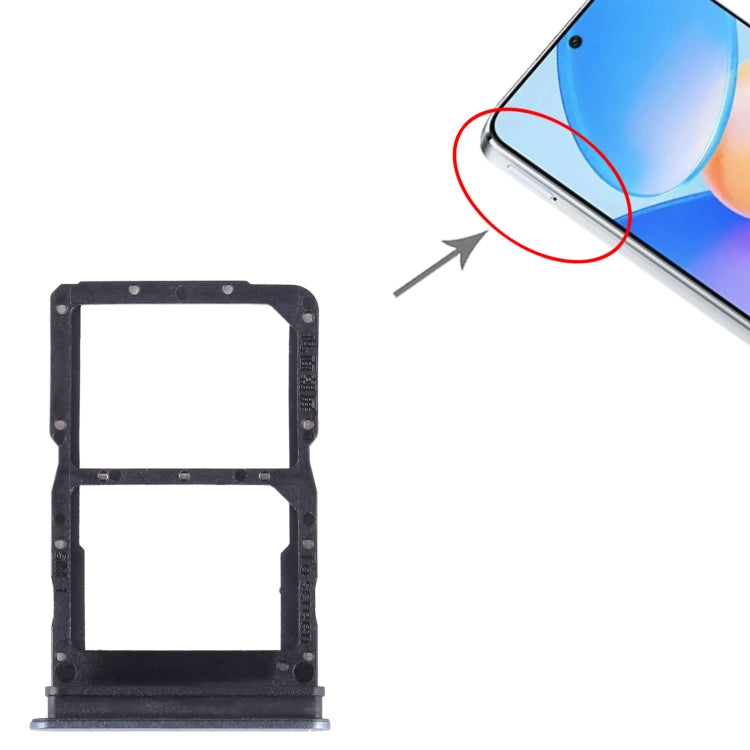 For Honor X40i SIM + SIM Card Tray (Silver) by buy2fix