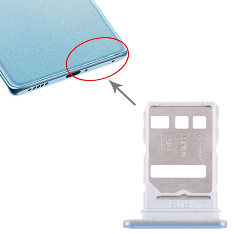 For Honor 70 Pro+ SIM + SIM Card Tray (Blue) by buy2fix