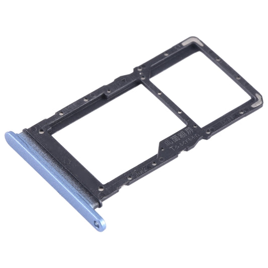 For Honor X5 SIM + SIM / Micro SD Card Tray (Blue) by buy2fix