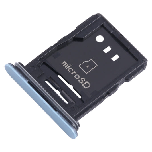 For Sony Xperia Ace II Original SIM + Micro SD Card Tray (Blue) by buy2fix