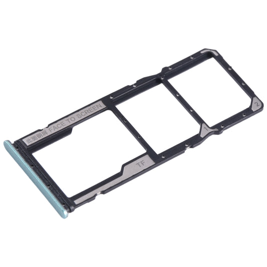 For Xiaomi Redmi Note 12s SIM Card Tray + SIM Card Tray + Micro SD Card Tray (Green) by buy2fix