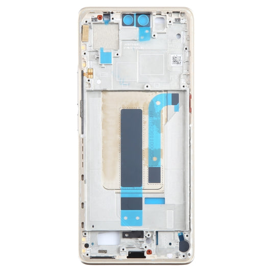 For Xiaomi Civi 3 Original Front Housing LCD Frame Bezel Plate (Gold) by buy2fix