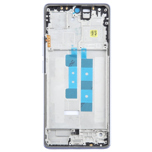 For Xiaomi Redmi Note 13 Pro 4G Original Front Housing LCD Frame Bezel Plate (Purple) by buy2fix