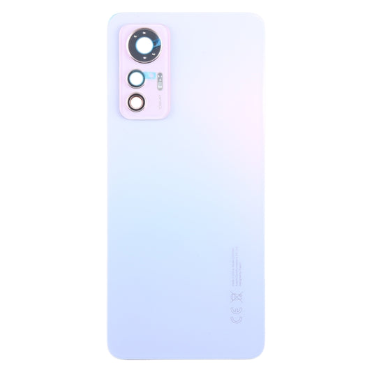For Xiaomi 12 Lite Original Battery Back Cover(Purple) by buy2fix