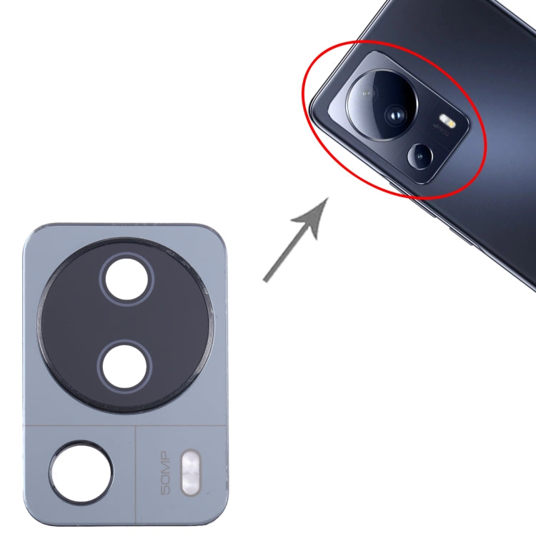 For Xiaomi Civi 2 Camera Lens Cover (Black) by buy2fix