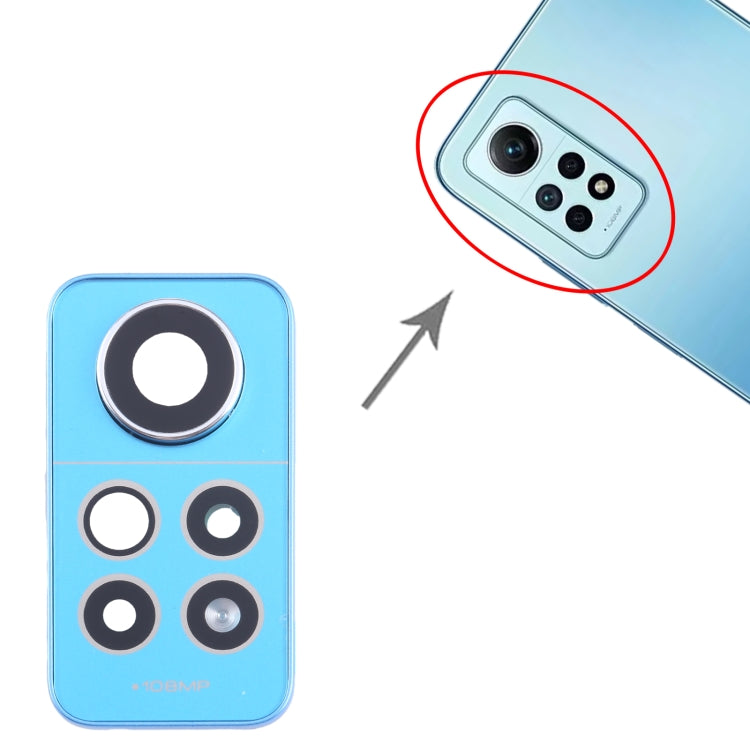 For Xiaomi Redmi Note 12 Pro 4G Camera Lens Cover (Blue) by buy2fix