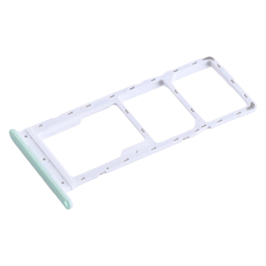 For Infinix Smart 7 HD X6516 SIM Card Tray + SIM Card Tray + Micro SD Card Tray (Green) by buy2fix
