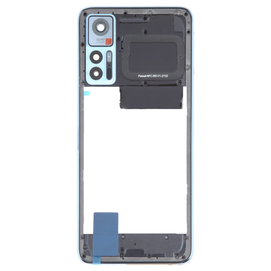 For TCL 30 4G / 30 5G Original Middle Frame Bezel Plate (Blue) by buy2fix