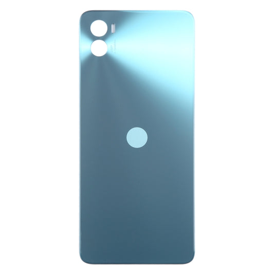 For Motorola Moto E22s Original Battery Back Cover(Blue) by buy2fix