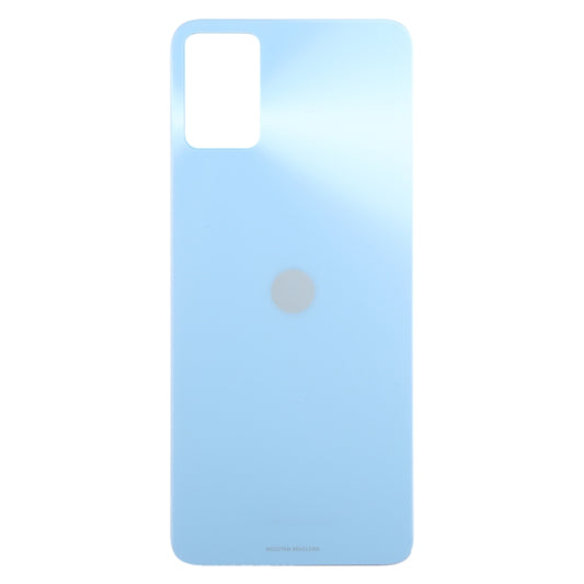 For Motorola Moto E22 Original Battery Back Cover(Light Blue) by buy2fix