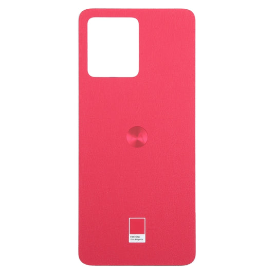 For Motorola Moto G84 Original Battery Back Cover(Red) by buy2fix