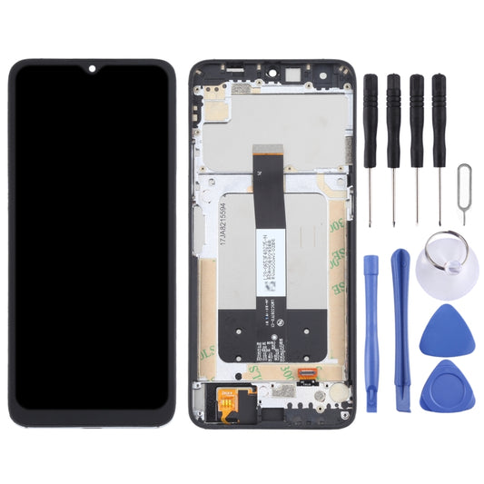 LCD Screen and Digitizer Full Assembly With Frame for Umidigi A11(Black) by buy2fix