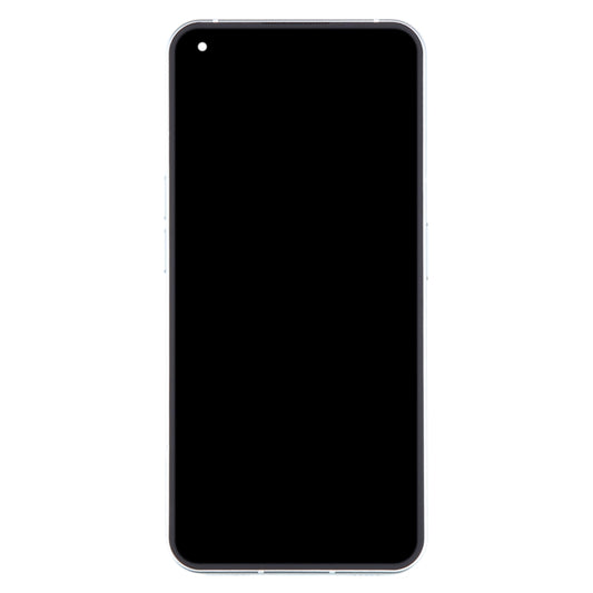 For Nothing Phone1 A063 LCD Screen Digitizer Full Assembly with Frame (Silver) by buy2fix