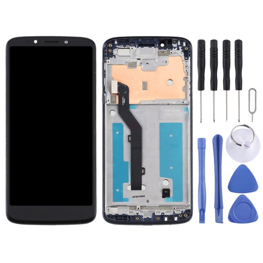 TFT LCD Screen for Motorola Moto E5(US Version)Digitizer Full Assembly with Frame (Black) by buy2fix