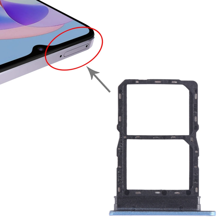 For Honor Play 40 Plus SIM + SIM Card Tray (Blue) by buy2fix