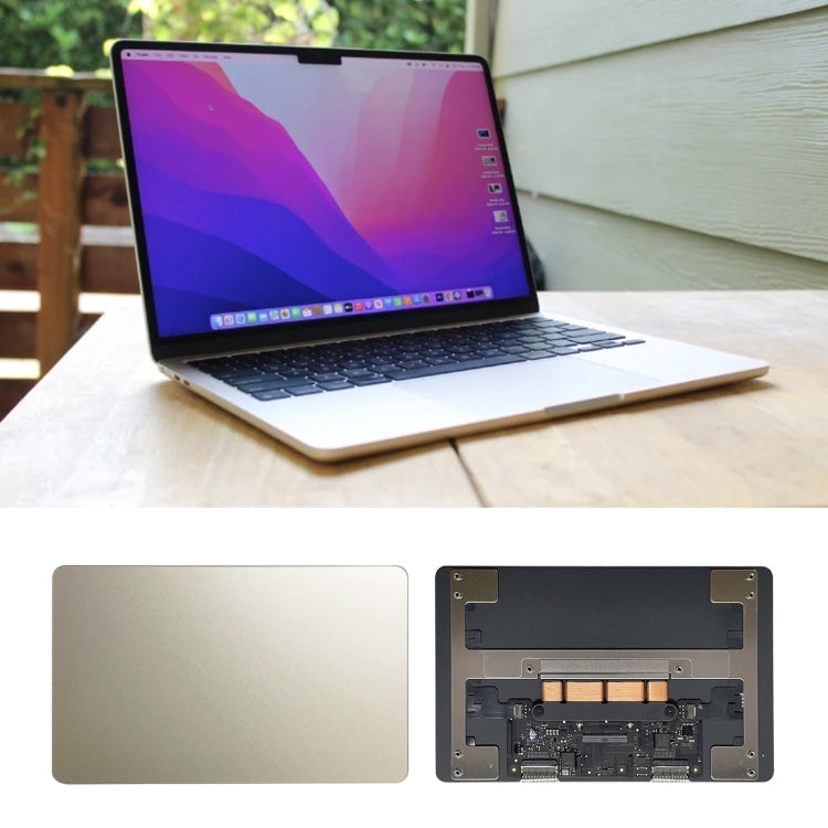 Touchpad for MacBook Air M2 13 2022 A2681 (Gold) by buy2fix