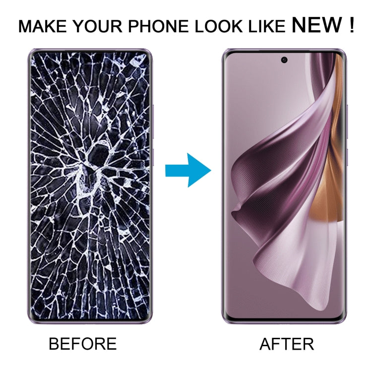 For OPPO Reno10 Pro+ OLED Material Original LCD Screen With Digitizer Full Assembly by buy2fix