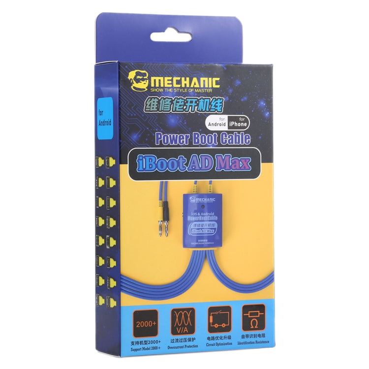 MECHANIC iBoot AD Max Mobile Phone Repair Power Test Cable For iPhone / Android by MECHANIC