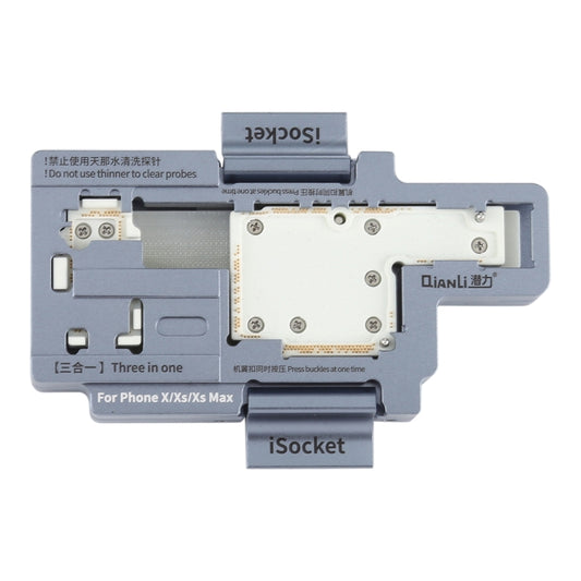 Qianli iSocket 3 In 1 Motherboard Layered Test Frame Upper Lower Layers Logic Board Function Fast Test Holder For iPhone X / XS / XS Max by QIANLI