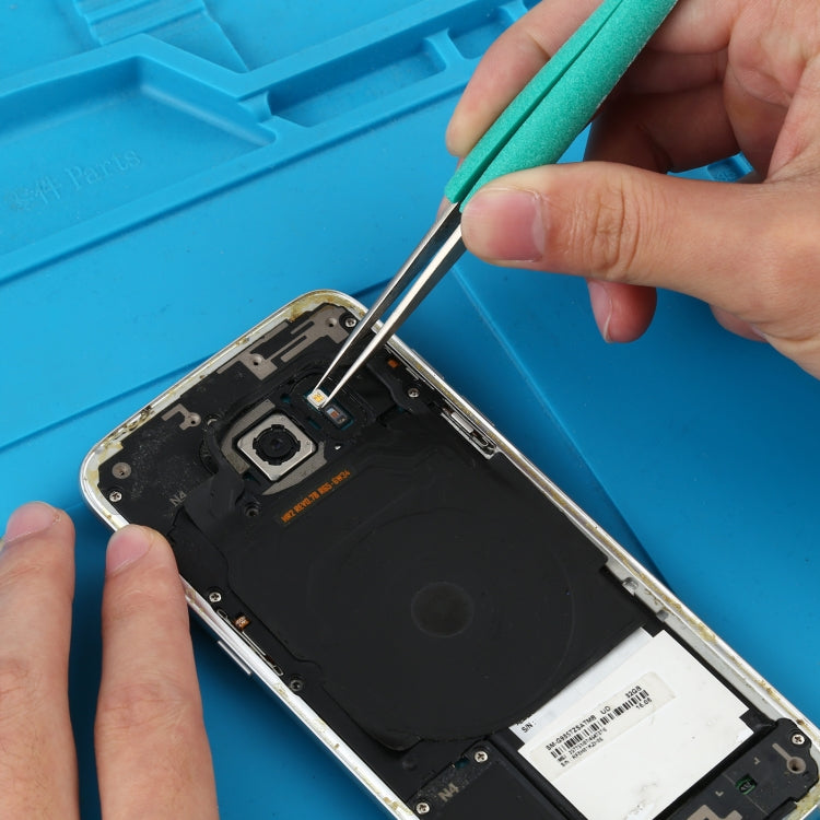 TZ-205N Anti-Static Anti-Skid Long Tip Tweezers by buy2fix