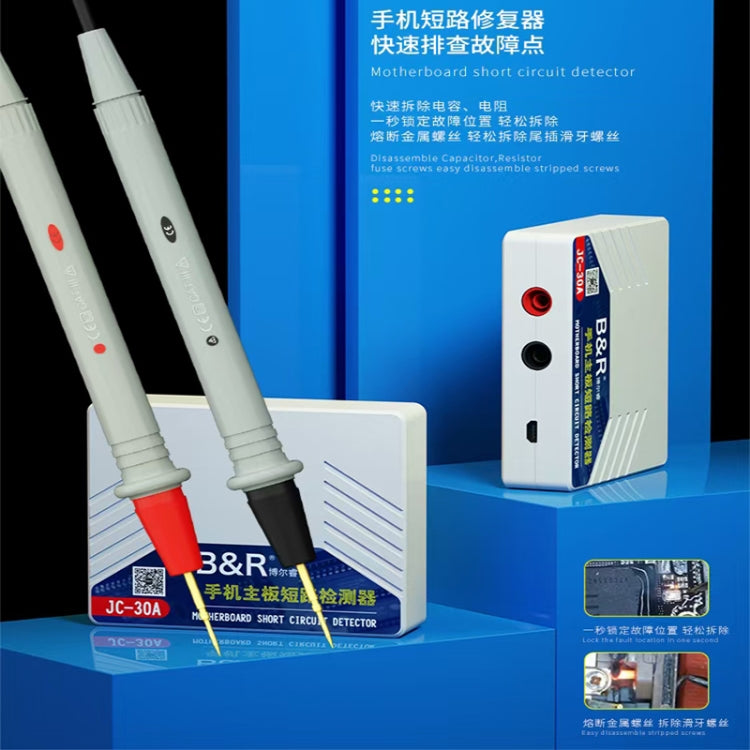 B&R JC-30A Super Current Mobile Phone Motherboard Short-Circuit Detector Repairer Tool by buy2fix