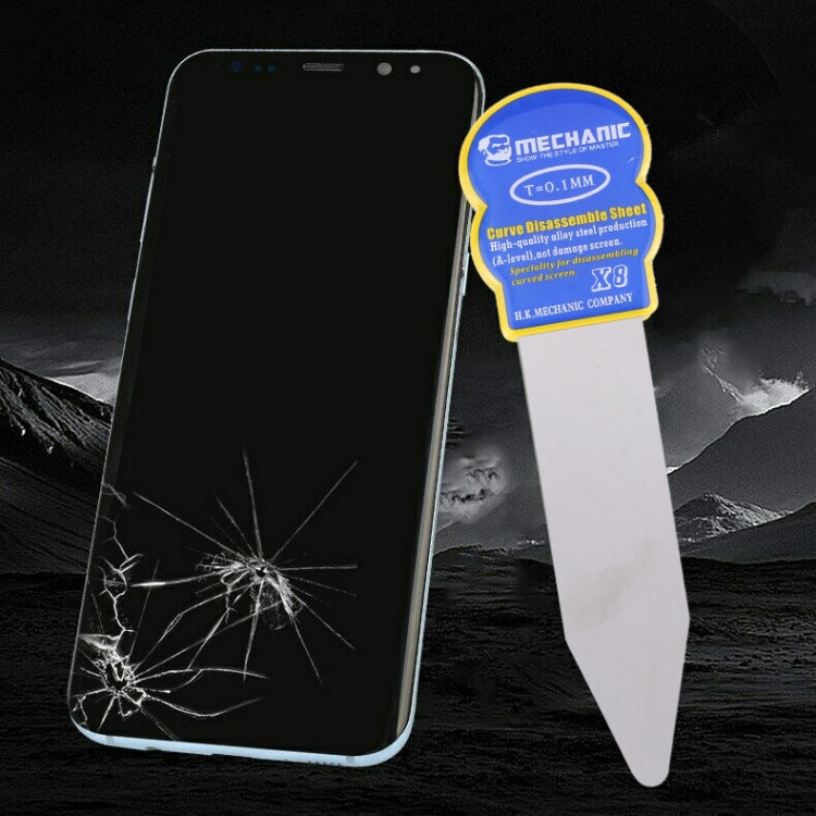 Mechanic X8 High Toughness Professional Disassembly Curved Screen Alloy Steel Pry Opening Tool by MECHANIC