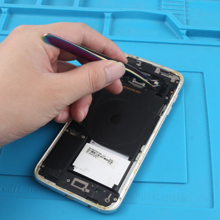 Vetus MCS-32B Bright Color Curved Tweezers by VETUS