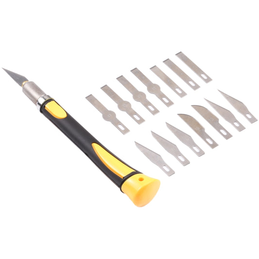 WLXY-9304 15 in 1 Non-Slip Handle Engraving Cutter by buy2fix