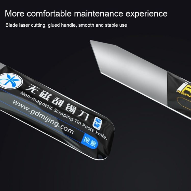 Mijing 2 in 1 Non Magnetic Svraping Tin Knife by MIJING