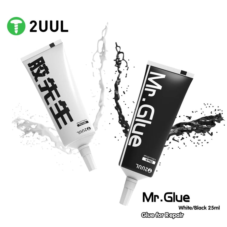 2UUL Mr Glue 25ml Strong Adhesive for Repair (White) by 2UUL