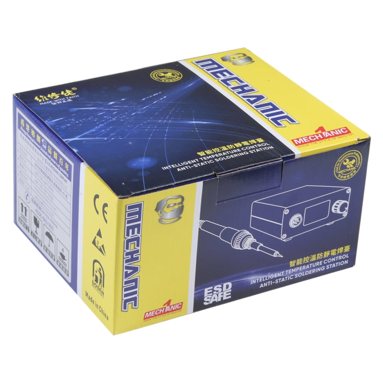 Mechanic T12 Pro Intelligent Anti-static Digital Heating Solder Station, EU Plug by MECHANIC
