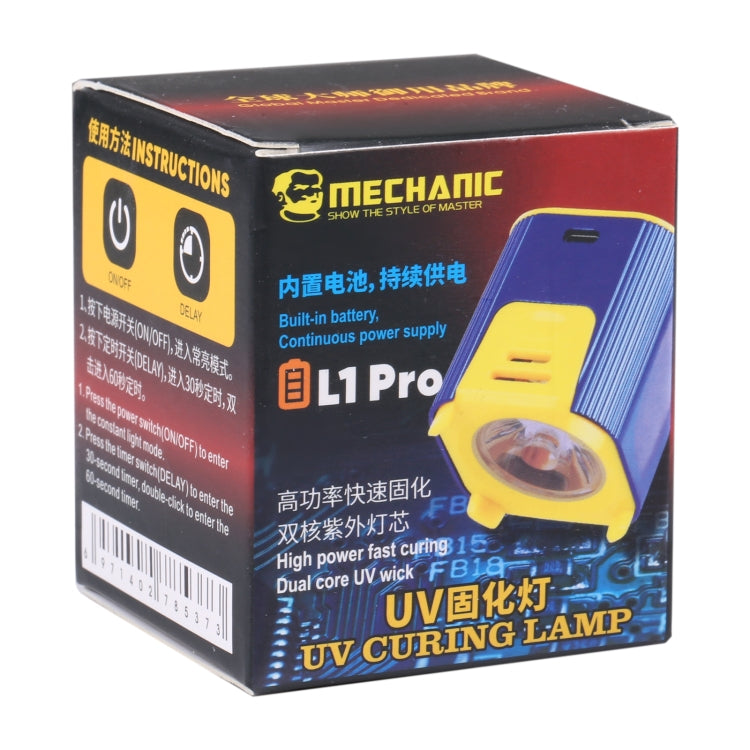 MECHANIC L1 Pro Intelligent Double Lamp Beads UV Curing Light by MECHANIC