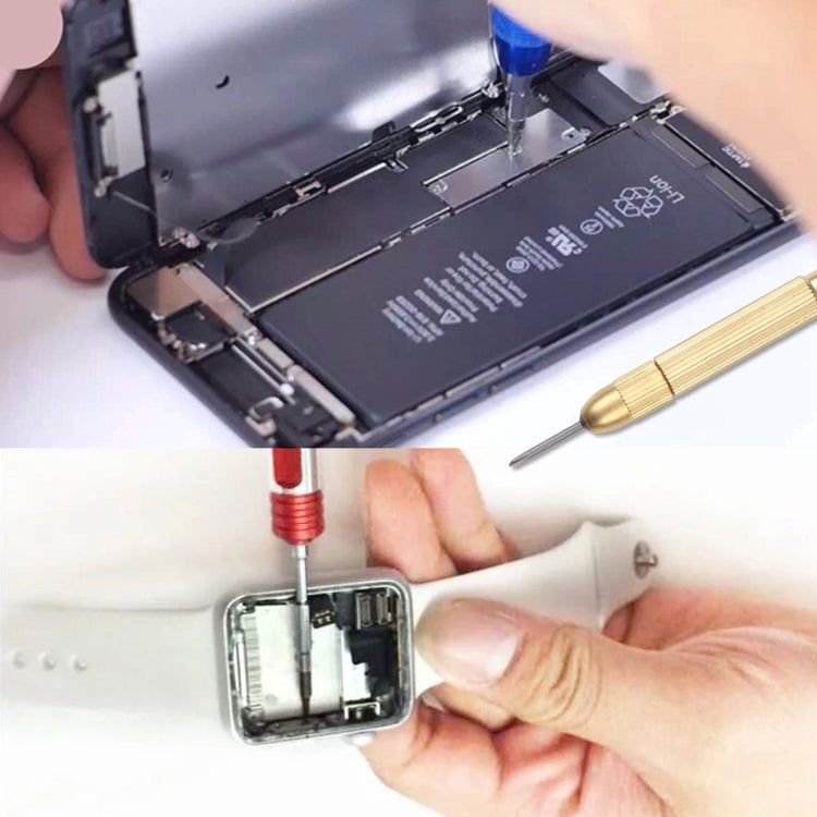 WLXY WL800 Cross Tip Copper Handle Repair Screwdriver, 4mm Batch Diameter by WLXY