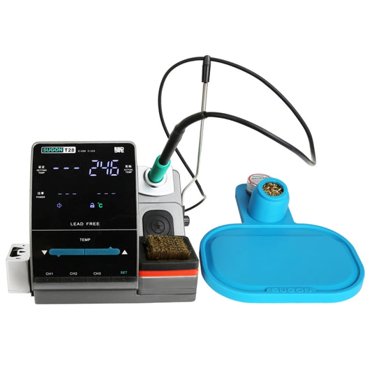 SUGON T28 220V Nano Electric Soldering Station with Handle, EU Plug by SUGON