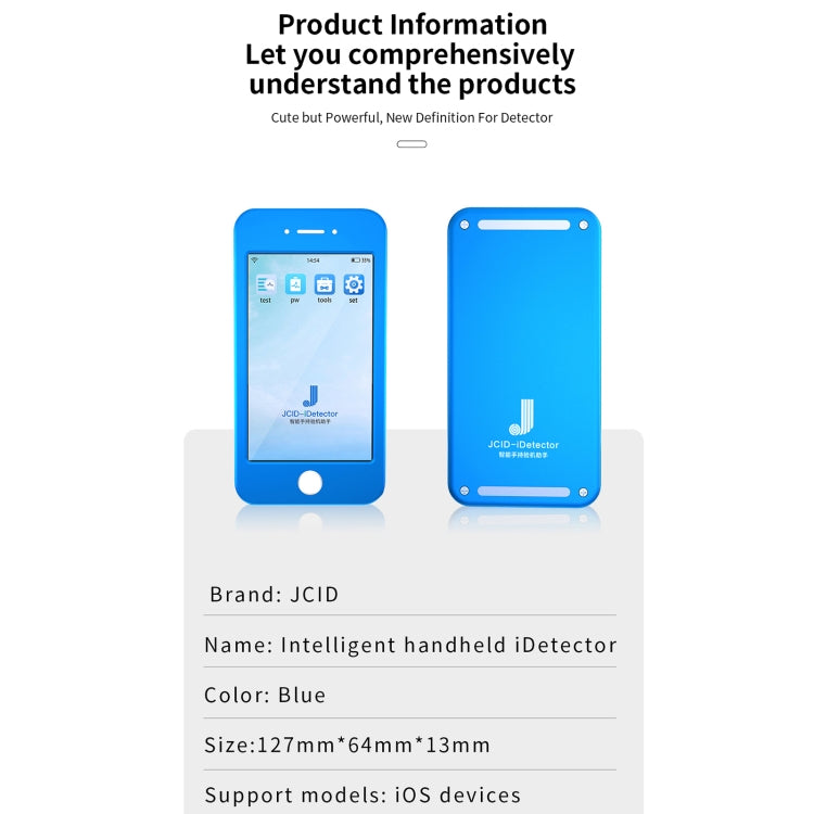 JCID Intelligent Handheld iDetector For Full Series iOS Devices by JCID