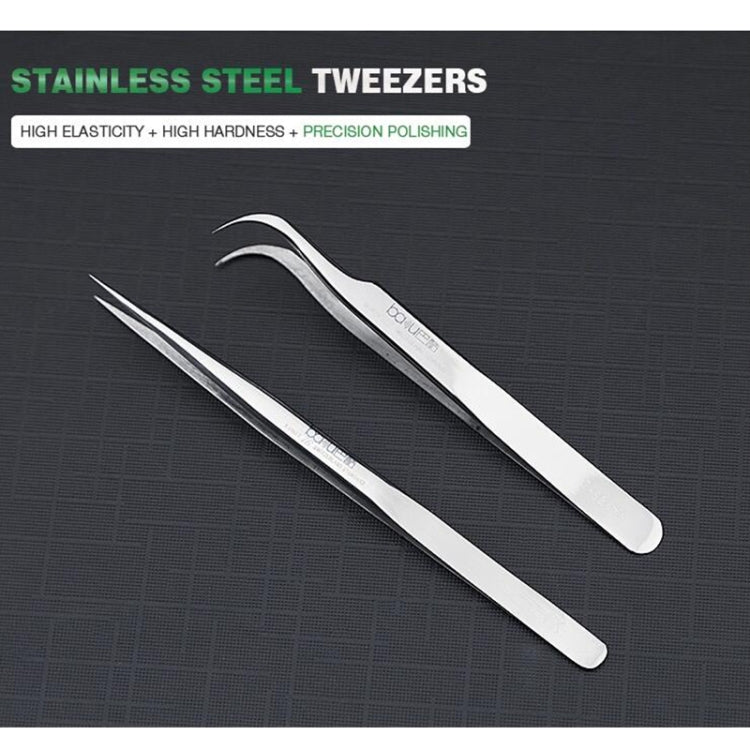 BAKU BA-i6-SS-sa Stainless Steel Straight Tweezers by BAKU