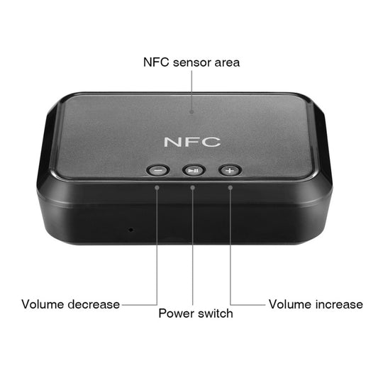 B10 NFC Desktop Bluetooth Music Receiver 4.1 Bluetooth Adapter USB Drive Reads Bluetooth Speaker by buy2fix