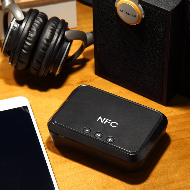 B10 NFC Desktop Bluetooth Music Receiver 4.1 Bluetooth Adapter USB Drive Reads Bluetooth Speaker by buy2fix