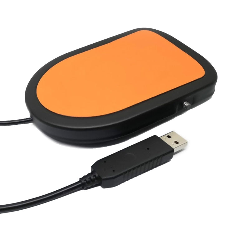 Metal USB Single Foot Switch Pedal Control Keyboard Mouse PC by buy2fix