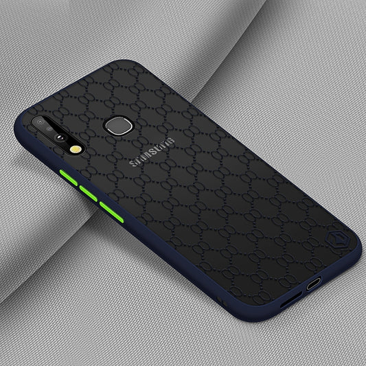 For Samsung Galaxy A70E PINWUYO Series 2 Generation PC + TPU Waterproof and Anti-drop All-inclusive Protective Case(Blue) by PINWUYO