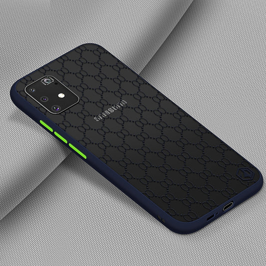 For Samsung Galaxy A91/S10 Lite PINWUYO Series 2 Generation PC + TPU Waterproof and Anti-drop All-inclusive Protective Case(Blue) by PINWUYO