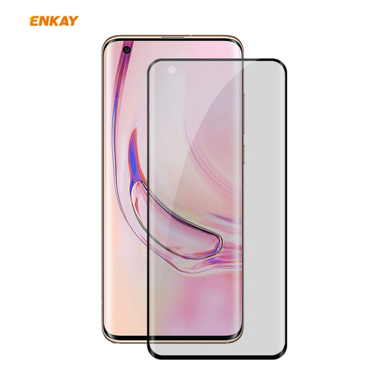 For Xiaomi Mi 10 / Mi 10 Pro ENKAY Hat-Prince 0.26mm 9H 3D Curved Heat Bending Privacy Anti-spy Full Screen Tempered Glass Film by ENKAY