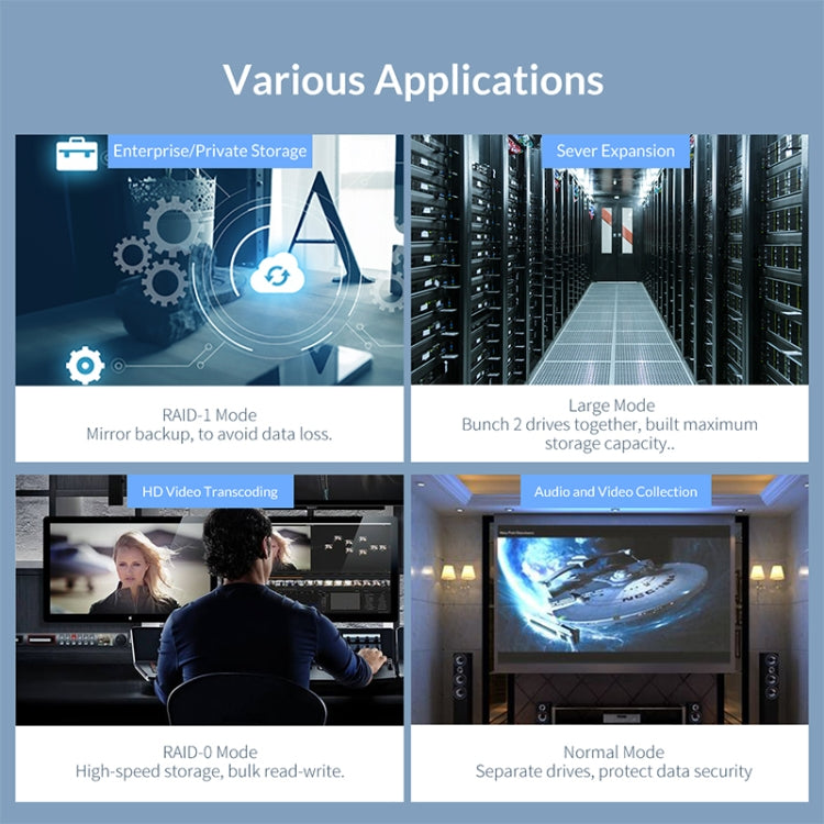 ORICO 9548U3-BK 3.5-Inch Multi-Bay Hard Drive Enclosure by ORICO